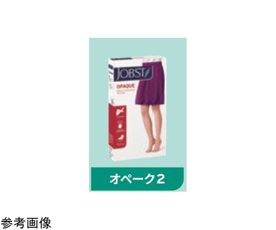 アズワン オペーク2 ハイソックス つま先あり L ベージュ JP-Q20K4S 1足（ご注文単位1足）【直送品】