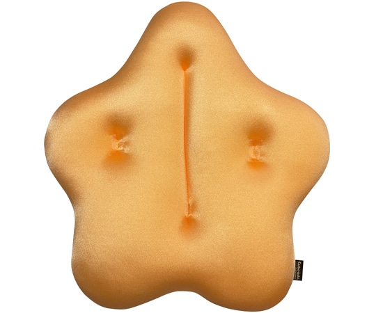 龍野コルク工業 CuCuエクボ(腰楽クッション)キャロット 1個(ご注文単位1個)【直送品】