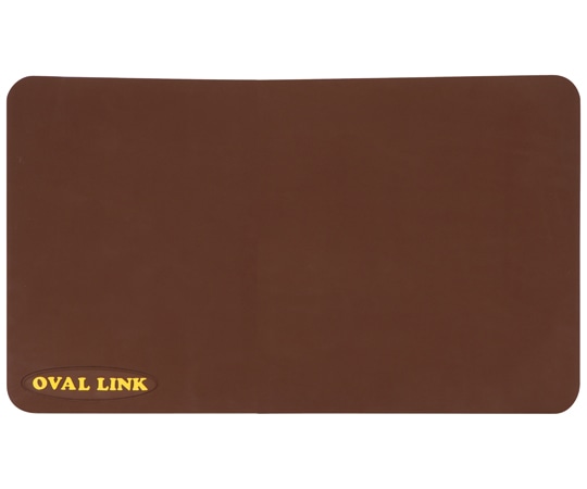 弘進ゴム オーバルリンク 浴室用マット ブラウン 10枚入 マットタイプ M  1箱（ご注文単位1箱）【直送品】