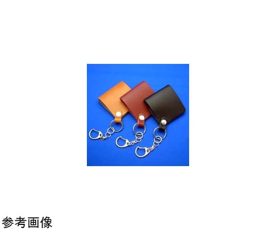 池田レンズ工業 ポケットルーペ 3.5倍 45mm キーホルダータイプ 革ケース 黒 3151K 1個（ご注文単位1個）【直送品】