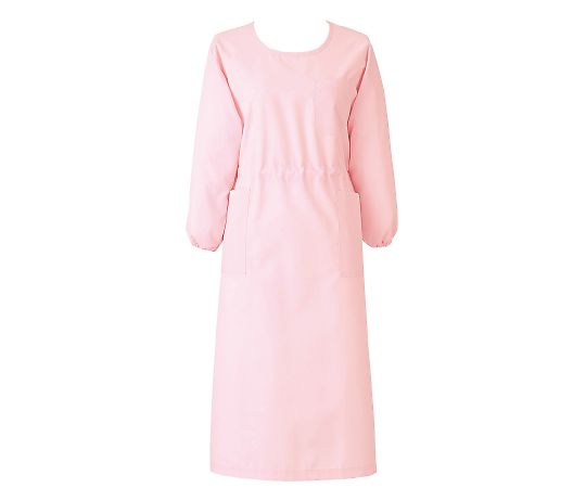 KAZEN 予防衣 七分袖 ピンク 4L 140-33 4L 1枚(ご注文単位1枚)【直送品】