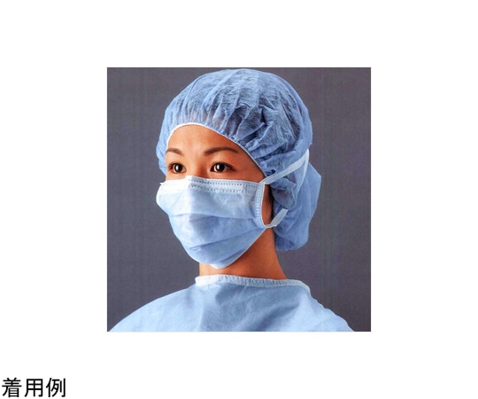 東レ・メディカル 手術用フェイスマスク ひもタイプ ポリエチレン（内部埋め込み） 180×90mm 1ケース（50枚×20箱入） 9200NS 1ケース（ご注文単位1ケース）【直送品】