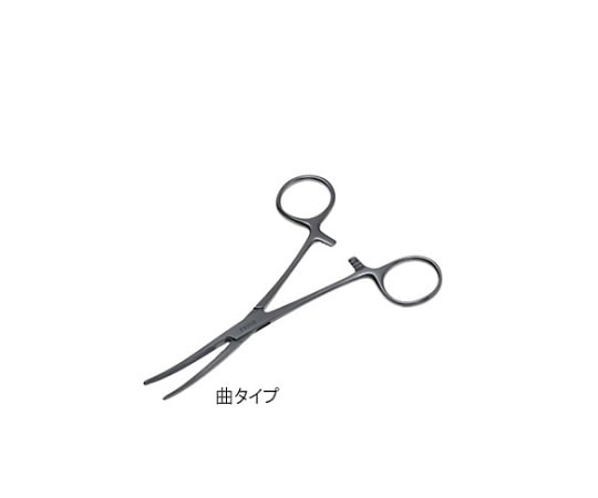 日本フリッツメディコ リスター縦溝鉗子（ベインブリッジ） 18.5cm 曲 F063-0945 1個（ご注文単位1個）【直送品】
