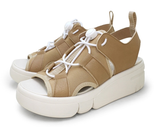 リゲッタ リゲッタ 軽量厚底サンダル ベージュ S（22.0~22.5） RE253 BEG S 1足（ご注文単位1足）【直送品】