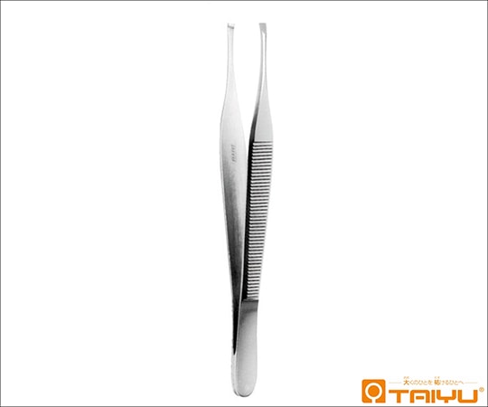TAIYU（大祐医科工業） グレフェー氏鑷子 小 併式 ダボ無 先幅3mm 全長11cm TY-082S 1本（ご注文単位1本）【直送品】