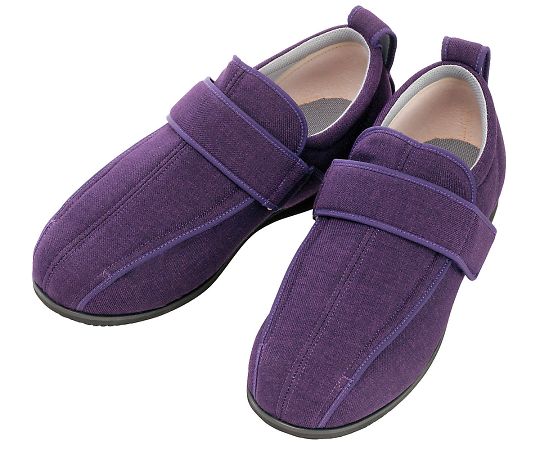 徳武産業 ケアフルⅢ 5E 紫 S 7042 1足（ご注文単位1足）【直送品】