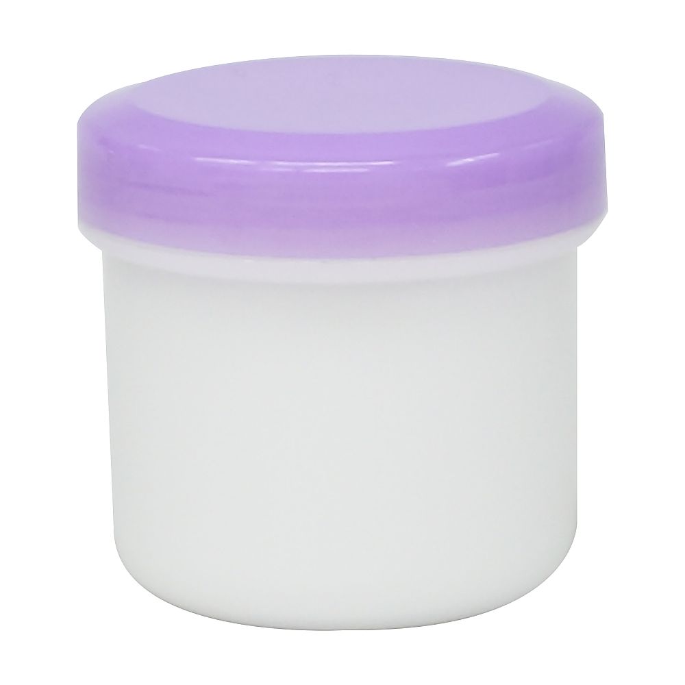 金鵄製作所 軟膏壷（軟膏容器・定量タイプ）30mL 紫 50個 AT30F-11 1袋（ご注文単位1袋）【直送品】