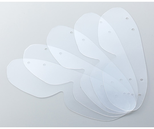 ミノル化学工業 HMアイシールド 替えシールド 10枚×5セット 1箱(ご注文単位1箱)【直送品】