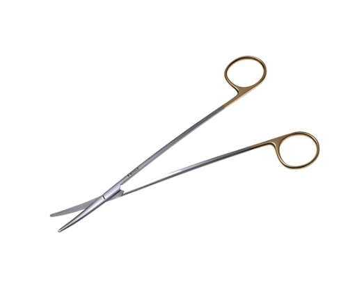 日本フリッツメディコ T/Cメッツェンバーム・フィノ S型剪刀 18cm 曲 S型 B024-018M 1個（ご注文単位1個）【直送品】