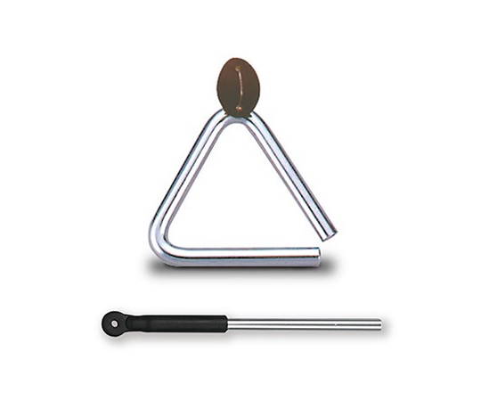SUZUKI コンサートトライアングル 1辺10cm ST-10 1個（ご注文単位1個）【直送品】