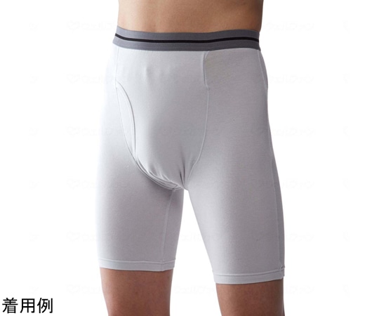 渡嘉毛織 中失禁パンツスーパーさらりん 130cc 紳士用 グレー L  1枚（ご注文単位1枚）【直送品】