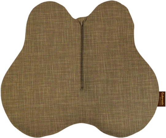 龍野コルク工業 和装CuCu（腰楽クッション）くるみモカ  1個（ご注文単位1個）【直送品】