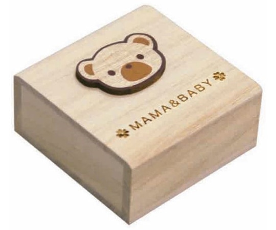 オオサキメディカル 臍帯箱 くま 140個入  1ケース（ご注文単位1ケース）【直送品】