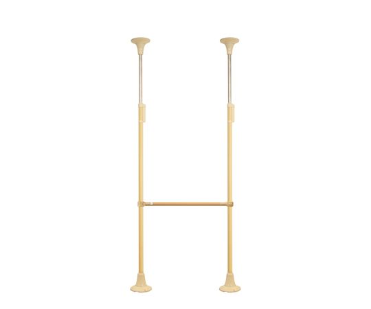 DIPPERホクメイ ベスポジBPZ 丸ベース レギュラー耐水 H型 伸縮 固定900-1200 セット BPZ-H2700-11 1個（ご注文単位1個）【直送品】