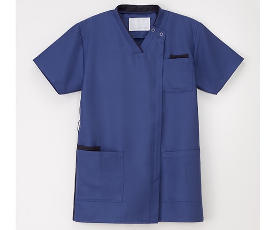 ナガイレーベン 男女兼用スクラブ ロイヤルブルー S RT-5402 1枚(ご注文単位1枚)【直送品】