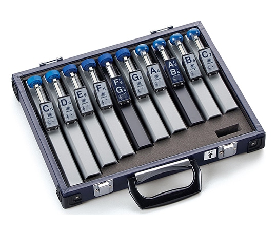 SUZUKI トーンチャイム 音あそび向けセット 10音 HB-100 1セット(ご注文単位1セット)【直送品】