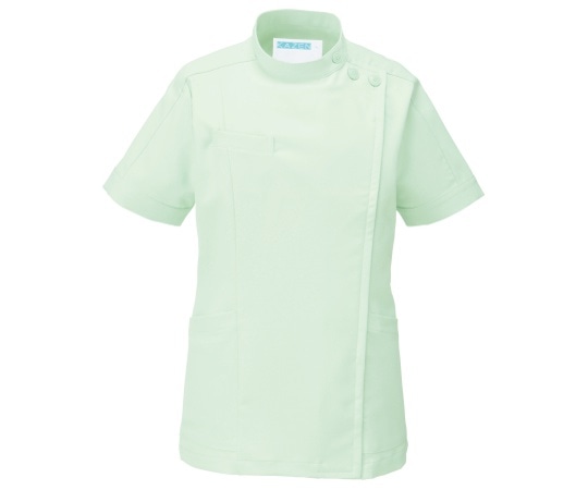 KAZEN レディスジャケット半袖 ミントグリーン 3L 263-22 3L 1枚（ご注文単位1枚）【直送品】