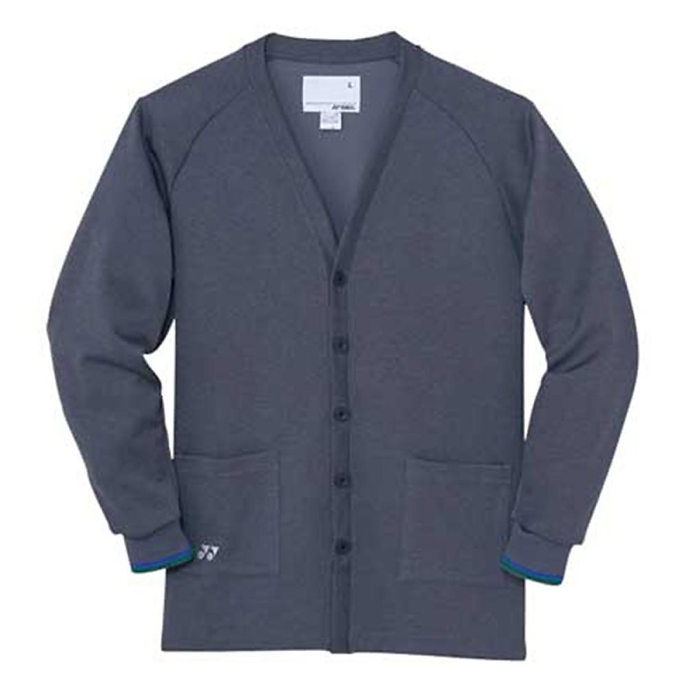 YONEX（トンボ） カーディガン グレーモク 3L（身丈76cm） CY105-08 3L 1枚（ご注文単位1枚）【直送品】