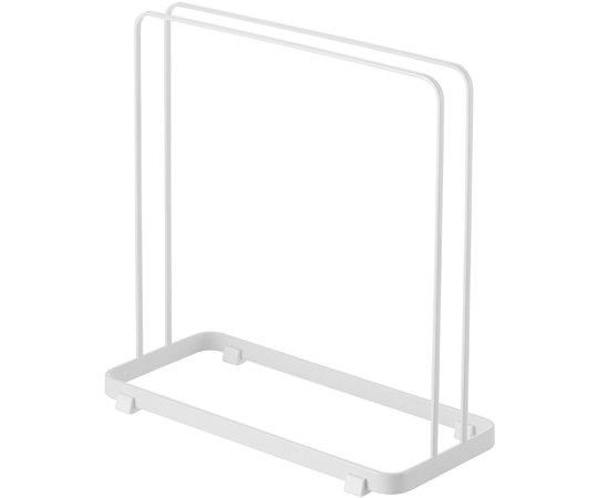 山崎実業 珪藻土バスマットスタンド プレート ホワイト 3141 1個（ご注文単位1個）【直送品】