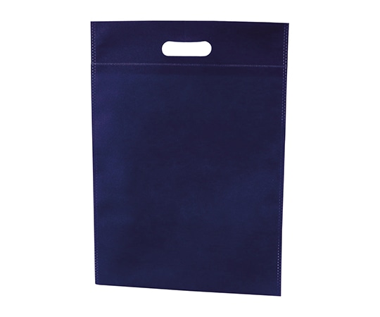 アズワン 不織布バッグ（無地） 小判抜きA4 100枚入 ネイビー LC0811AD00 1箱（ご注文単位1箱）【直送品】