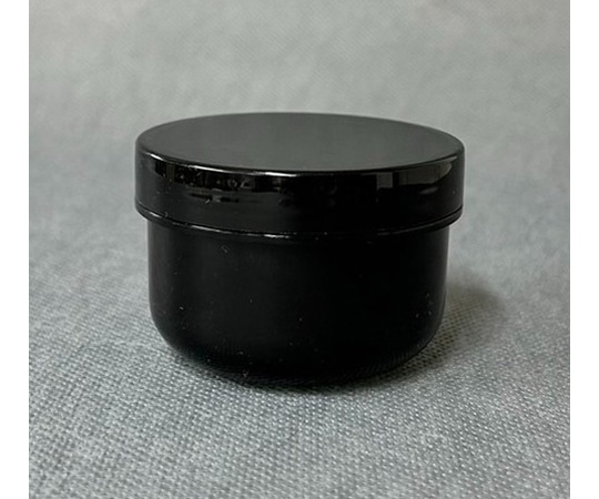 馬野化学容器 UG軟膏壺 （黒・遮光） 80mL 75個 3-58 1箱（ご注文単位1箱）【直送品】
