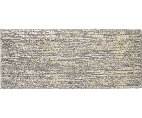 三愛繊維 ストローク コットン×リネン キッチンマット チャコール 50×120cm  1個（ご注文単位1個）【直送品】