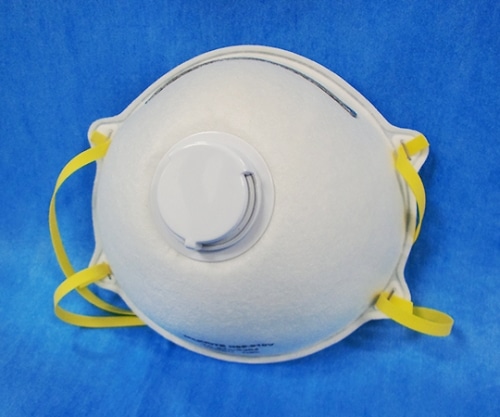 AITEX N-95マスク バルブ付 カップ型 小箱(10枚入) AM-N95VMK-1 1箱(ご注文単位1箱)【直送品】