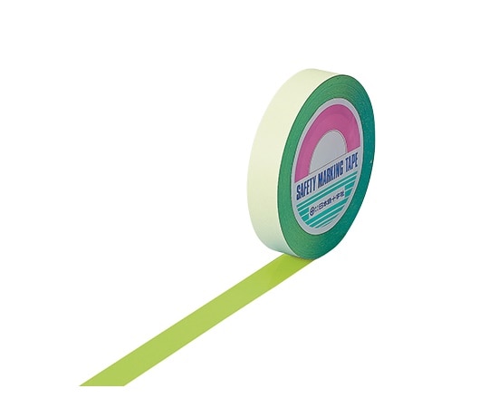 日本緑十字社 ガードテープ(ラインテープ) 若草(黄緑) 148026 1個(ご注文単位1個)【直送品】