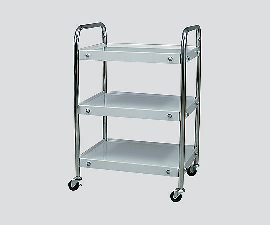 富士医療測器 ホスピタルワゴン（3段） 660×390×730mm WD-3-50 1台（ご注文単位1台）【直送品】