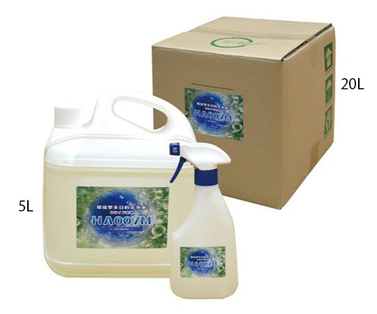 ハヤブサ技研 多目的洗浄液 コロイド洗剤 20Lキュービテナー HA007M-20L 1箱（ご注文単位1箱）【直送品】