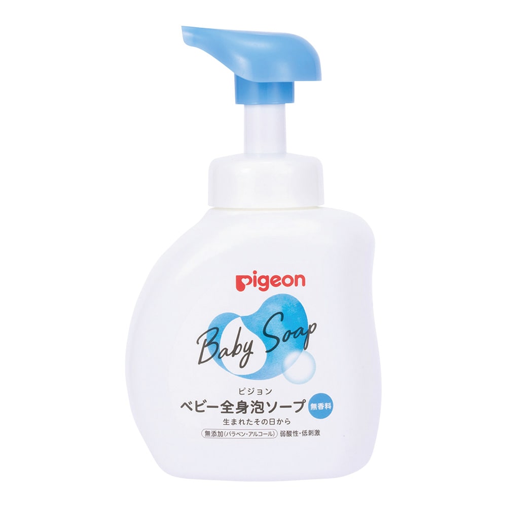 ピジョン ベビー全身泡ソープ 本体 500mL 1024561 1本（ご注文単位1本）【直送品】