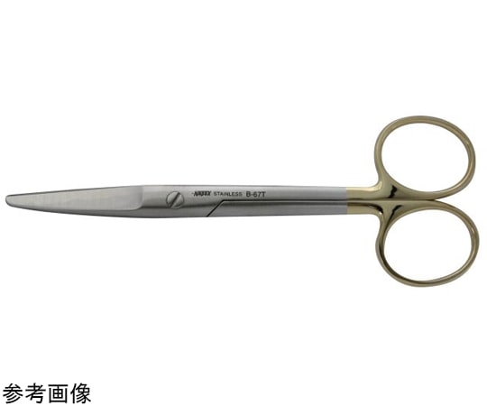 NAPOX 超硬チップ付 メイヨー反剪刀 140mm B-67-T-140 1個（ご注文単位1個）【直送品】