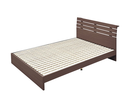 東谷 ダブルベッド ブラウン B-80D-BR 1個（ご注文単位1個）【直送品】