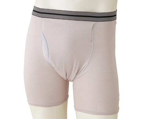 ケアファッション 紳士ボクサーブリーフ グレー M 38296 1枚(ご注文単位1枚)【直送品】