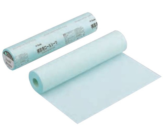 オオサキメディカル 検診用ロールシーツ NS 5850 グリーン 72回分  1巻（ご注文単位1巻）【直送品】