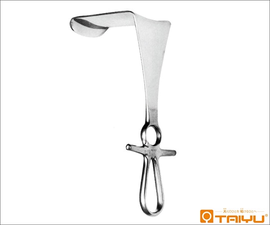 TAIYU（大祐医科工業） 東大式膀胱圧定鈎 大 幅60mm 深さ100mm 全長22cm TY-336L 1本（ご注文単位1本）【直送品】