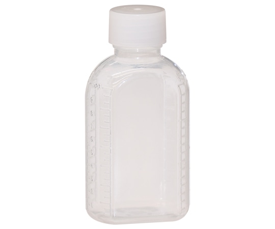 金鵄製作所 小判型投薬瓶 100mL ノーマルキャップ（ホワイト:白） 200本入 20020-001 1箱（ご注文単位1箱）【直送品】