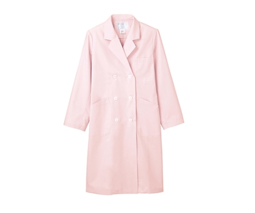 住商モンブラン 女子診察衣W 長袖 ピンク 71-075 LL 1枚（ご注文単位1枚）【直送品】