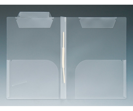 日本ホップス カルテフォルダー（A4ヨコ/ファスナー付） 500枚 CF-A4L-1F2WST 1箱（ご注文単位1箱）【直送品】