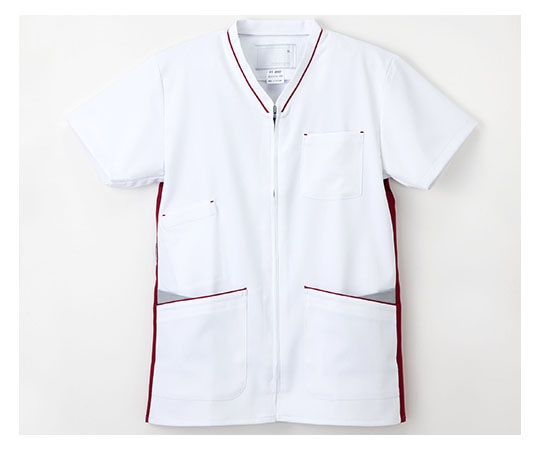 ナガイレーベン 男女兼用上衣 L Tバーガンディ FT-4502 B 1枚（ご注文単位1枚）【直送品】