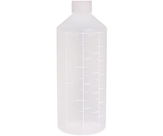 金鵄製作所 K投薬瓶 500mL ノーマルキャップ（ホワイト:白） 白色目盛 50本入 20260-020 1箱（ご注文単位1箱）【直送品】