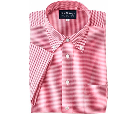 WHISEL（自重堂） 半袖シャツ レッド SS 43614 1枚（ご注文単位1枚）【直送品】