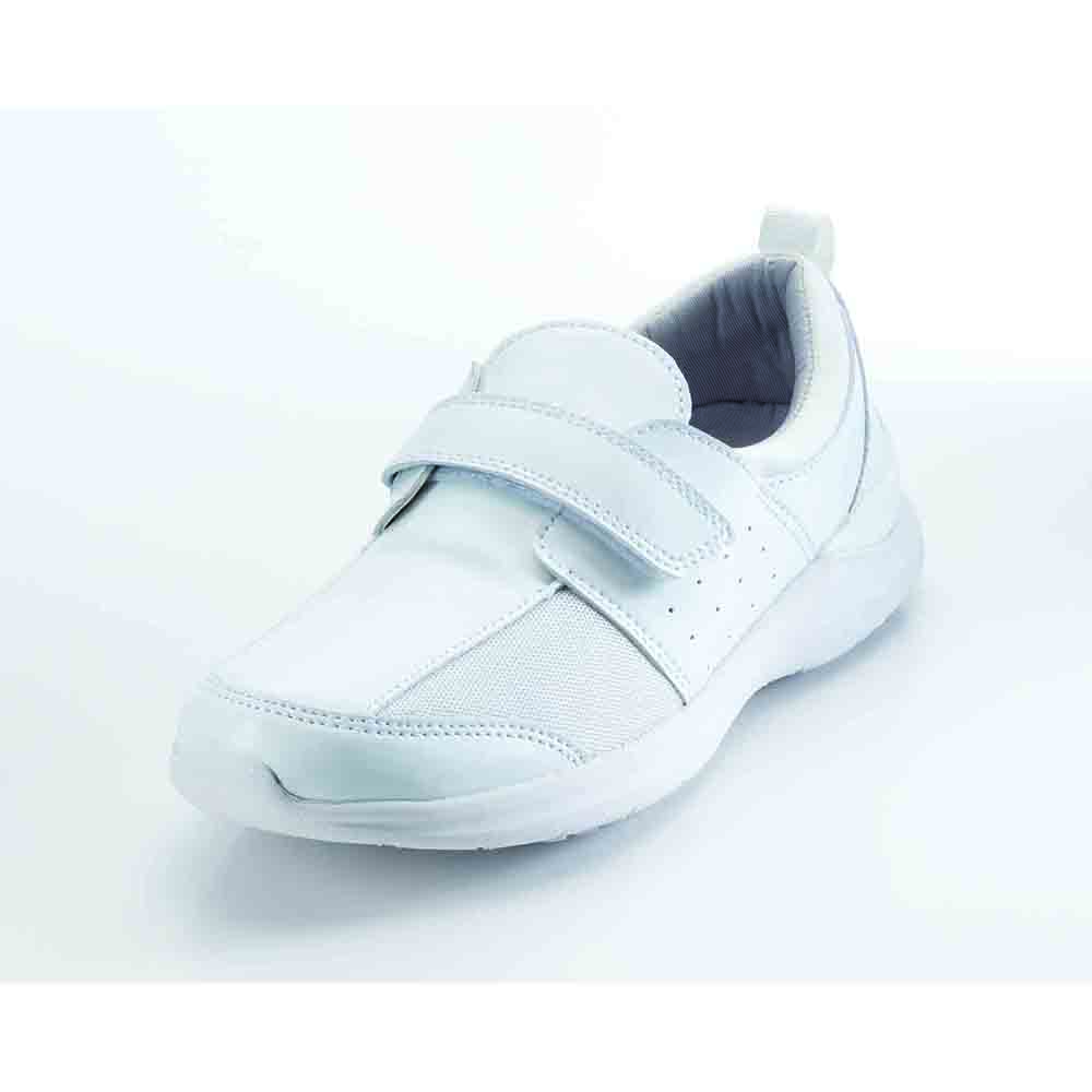 ナガイレーベン シモンシューズ ホワイト 22.5cm SN-440 1足（ご注文単位1足）【直送品】