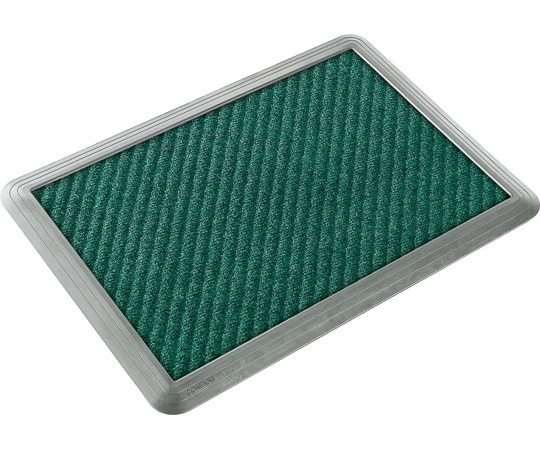 山崎産業(コンドル) 消毒マットベース(シリコーン仕様)#6セット G(グリーン) F-38-S6BS-G 1セット(ご注文単位1セット)【直送品】