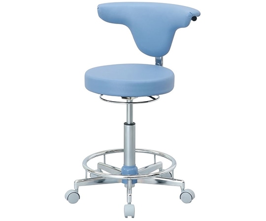 ナカバヤシ メディカルハイチェア ブルー RZR-301BL 1台（ご注文単位1台）【直送品】