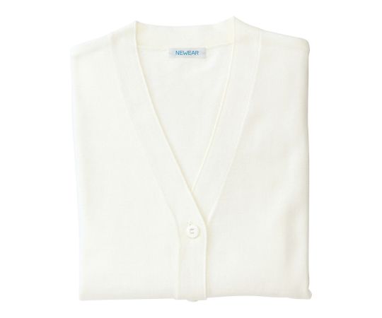 ヤギコーポレーション レディースカーディガン ホワイト S NW1045-21S 1枚（ご注文単位1枚）【直送品】