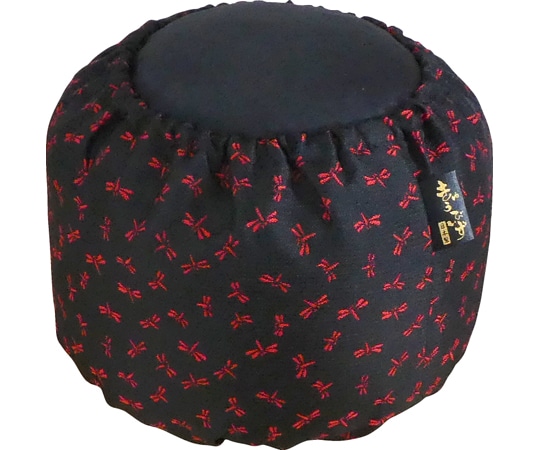 龍野コルク工業 わざまるくん（正座用クッション）西陣織カバー 赤トンボ  1個（ご注文単位1個）【直送品】