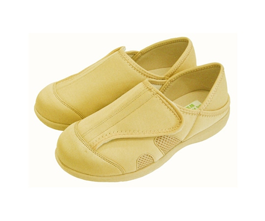 神戸生絲 かかとが踏めるルームシューズ(シューズタイプ) ベージュ・3L KT-1-ベージュ・3L 1足(ご注文単位1足)【直送品】