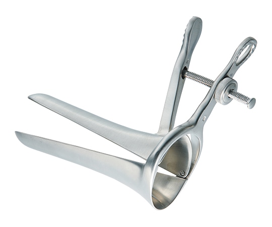 ライフメッド ステンレス・クスコー膣鏡（つや消し） M 91792300 1個（ご注文単位1個）【直送品】