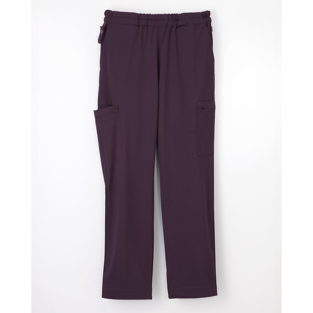 ナガイレーベン MPメンズパンツ プラム M MPA-3933 1枚（ご注文単位1枚）【直送品】